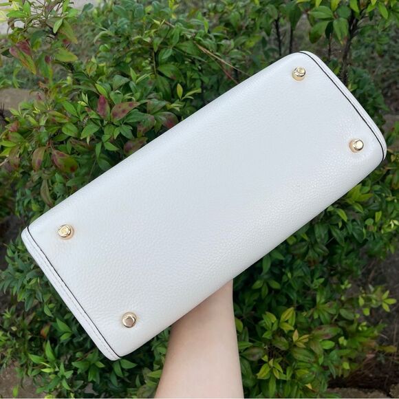 NWT | COACH Signature Khaki Dreamer Dempsey Stripe Tote Satchel Handbag 8448 - Picture 10 of 10